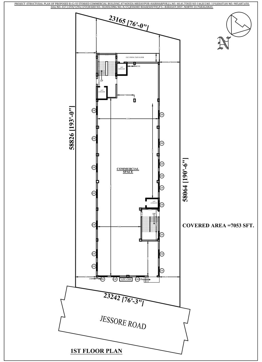 1st Floor Plaza Plan